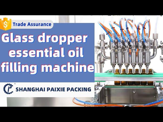 Dropper essential oil vial bottle peristaltic pump filling machine capping and labeling machine