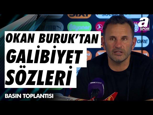 Galatasaray 2-1 Beşiktaş Okan Buruk Maç Sonu Basın Toplantısı / A Spor / 29.10.2024