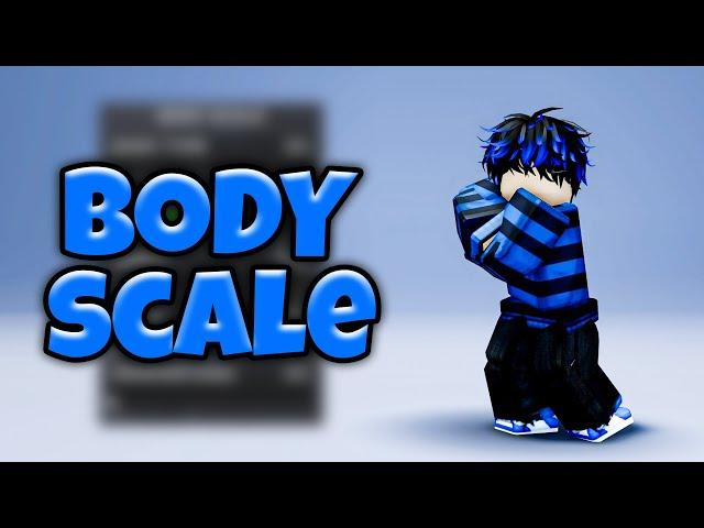 BODY SCALE SETTINGS (ROBLOX TUTORIAL)