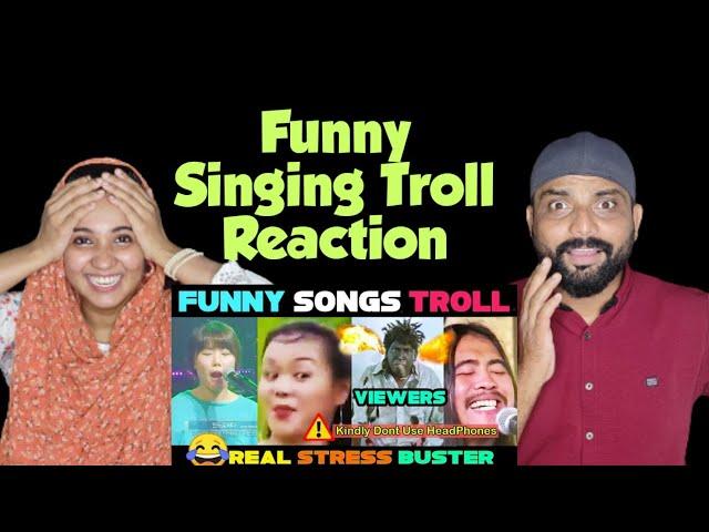 Funny Songs Troll  Reaction|  Funny Singing Troll  | GULFIE |  tamallu reaction