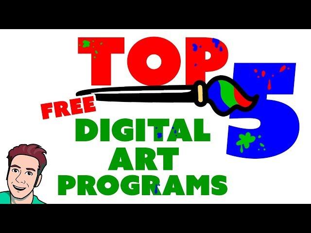 Top 5 Best FREE Digital Painting Software 