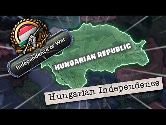 What if HUNGARY Won WW1 in HOI4 Great War Redux