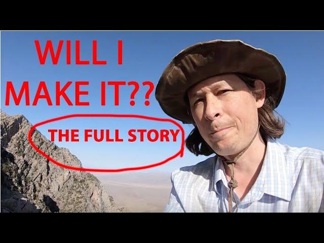 Why I am attempting to cross the Mojave Desert on foot:  Full version