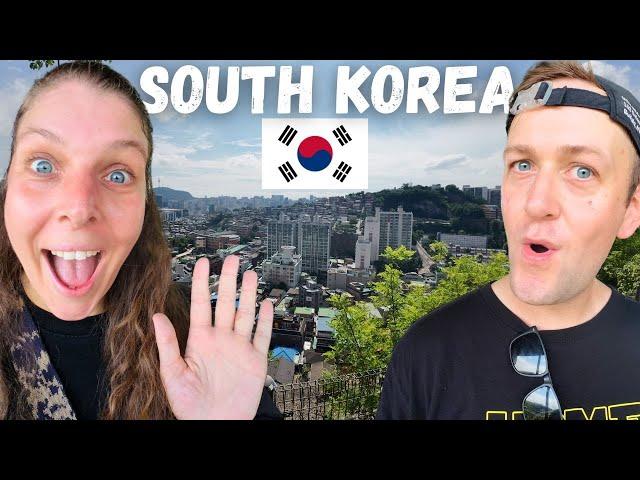 Our First Time in SOUTH KOREA  SEOUL is INSANE