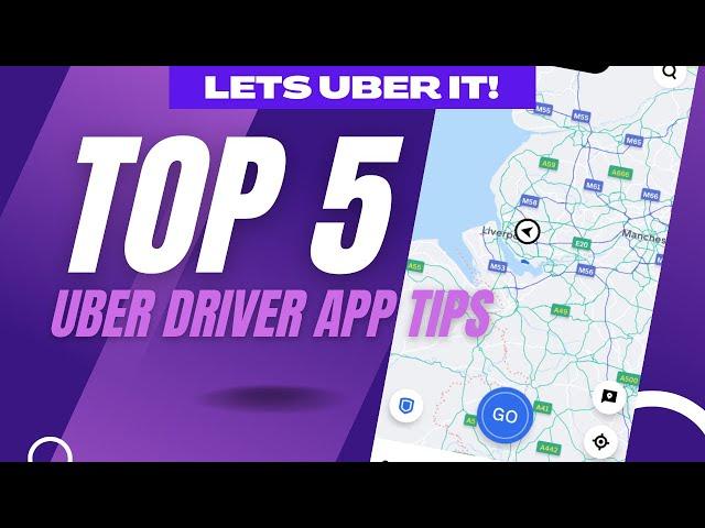 My Top 5 Tips: Using The UBER UK Driver App 2024 #vlog #uberdriver #uber #ridesharedriver