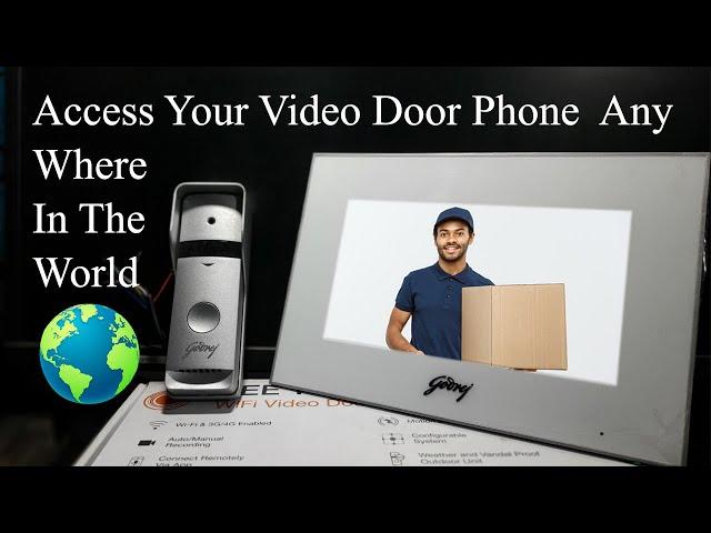 Godrej See Thru Pro Video Door Phone | SEE THRU PRO | LIVE DEMO INSTALLATION | WiFi Door Phone | 4G