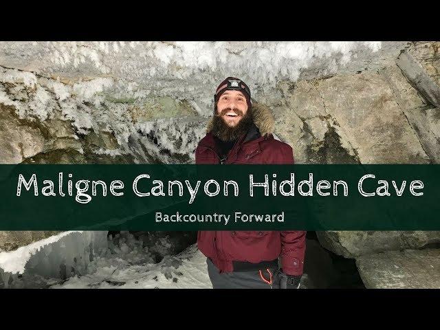 Maligne Canyon Cave Jasper National Park - Backcountry Forward