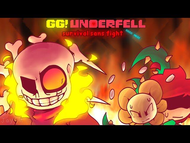 GG!UNDERFELL: Sans Survival Fight (Animation) [HARD MODE]