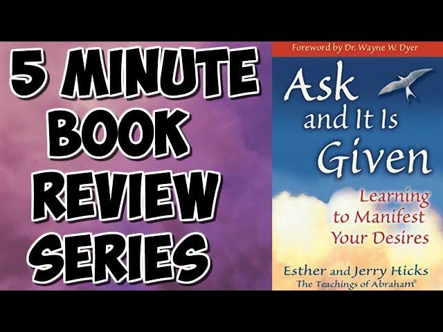 Ask and it is Given by Jerry and Esther Hicks Book Review | Law of Attraction