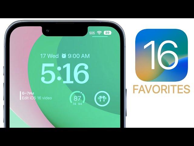 iOS 16 - Top 16 Features So Far