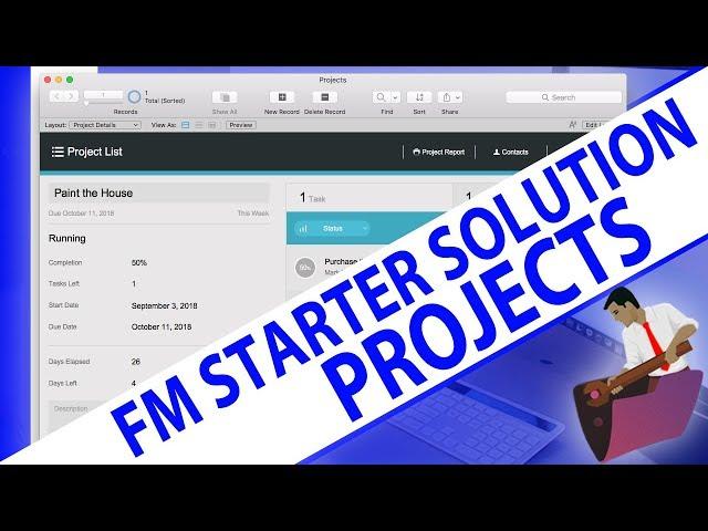 FileMaker's Project Starter Solution-FileMaker Training-FileMaker Starter Solution