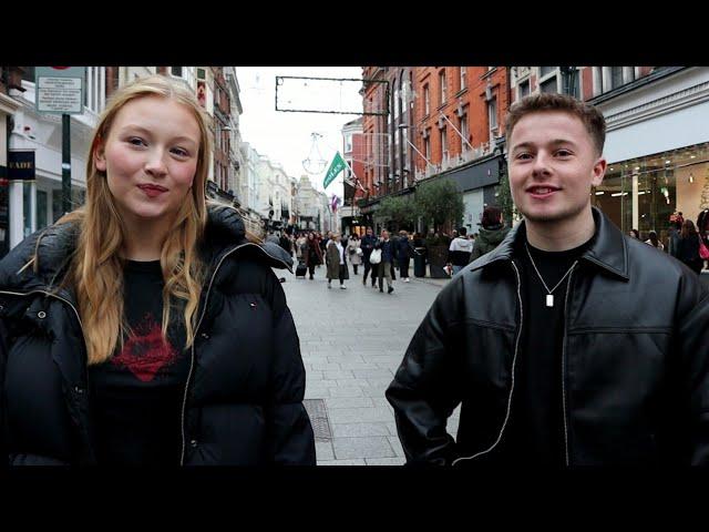 Leah Mooney & Charlie O'Brien Take Us For A Friday Afternoon Walk & Talk Up Grafton Street.