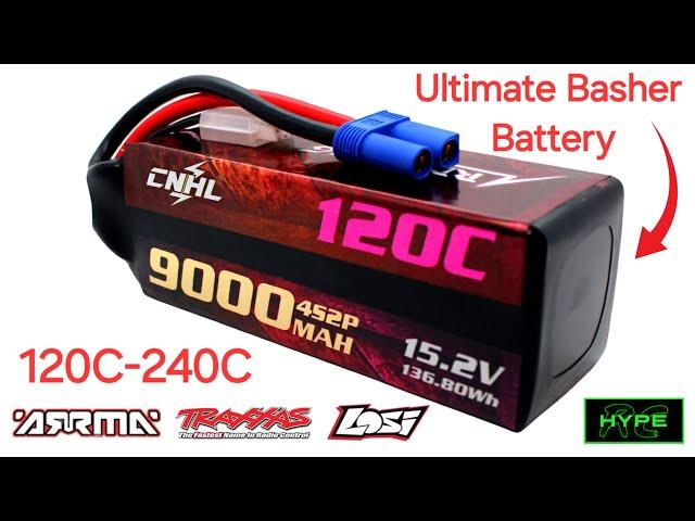 The Ultimate 4S Basher Battery Packs...... CNHL 4S Racing 9000mah LIHV 120C-240C