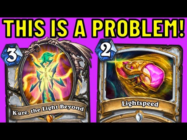 What Were the Hearthstone Devs THINKING?! Lightspeed Exodia Priest?!