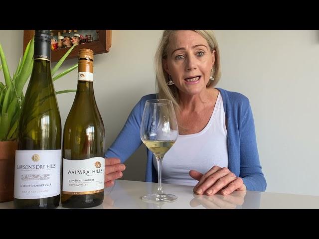 Waipara Hills Gewurztraminer 2018 tasting with Lynnette Hudson