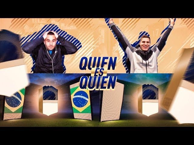 QUIEN ES QUIEN? ICONO DISCARD CHALLENGE !!! CON CACHO | FIFA 18