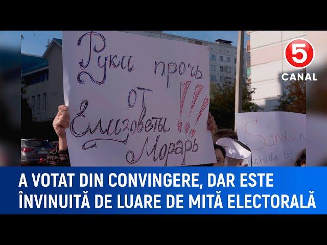 A votat din convingere, dar este învinuită de luare de mită electorală