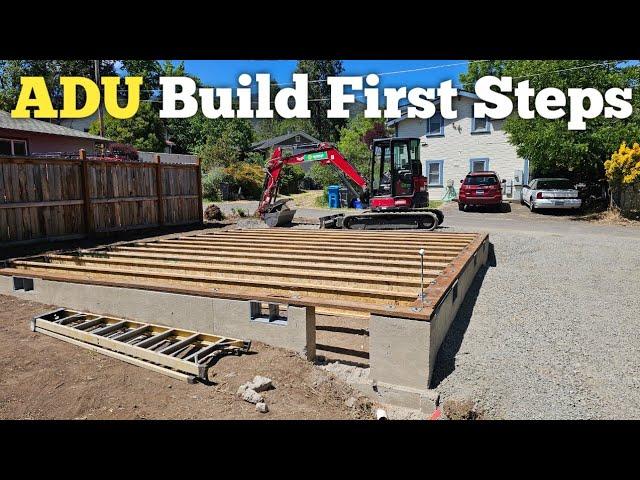 How to Build Your Own House | ADU Site Work & Foundation w/ Step by Step Instructions