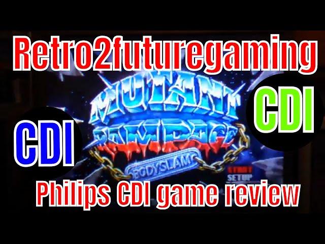 Possibly the best Philips CDI game ever! Mutant Rampage Bodyslam