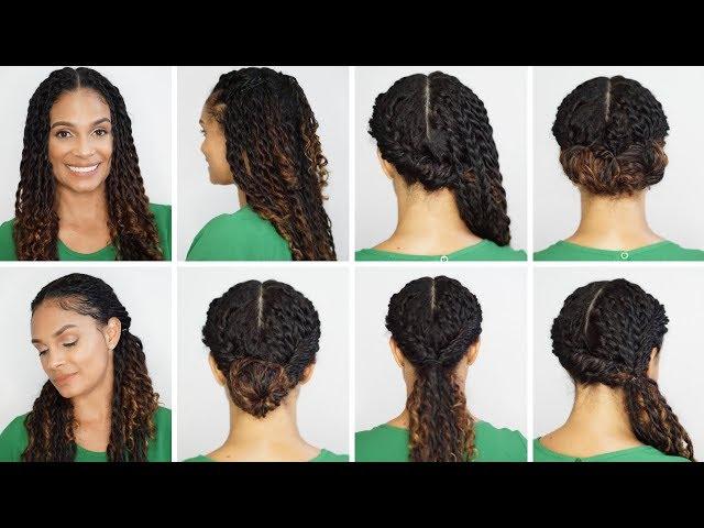 Hair Tutorial: 8 Easy To Do Two-Strand Twists Hairstyles