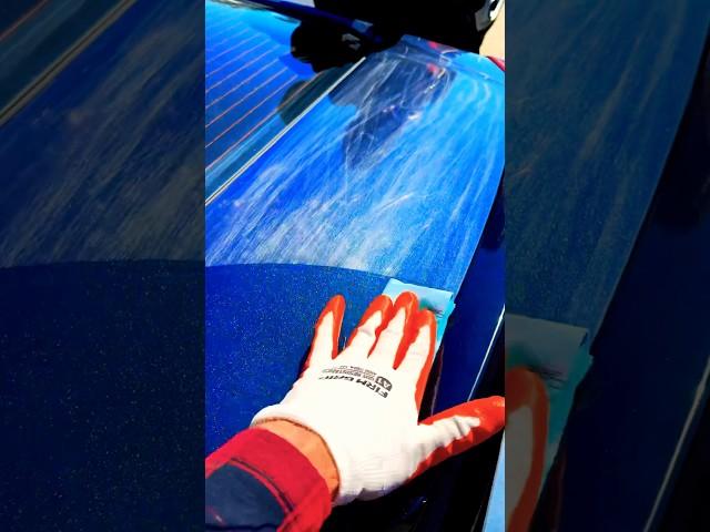 SCS IS MAGIC THAT STICKS 🪄 #cars #detailingcars #clearcoat #diy #detailing #automobile #youtube