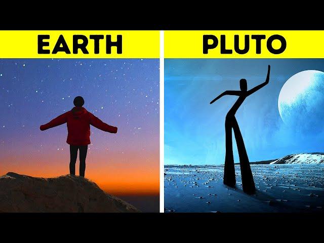 How You'd Look Living on Different Planets