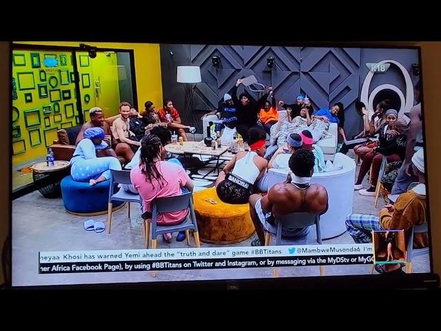 YEMI KISSES BLUE AIVA INFRONT OF KHOSI #bigbrother #bbtitans2023  #bbtitans  #BBTitans