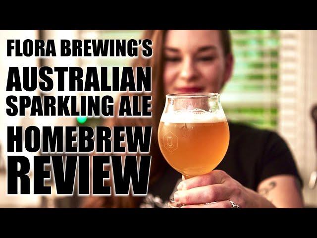 Flora Brewing's Australian Sparkling Ale Homebrew Review