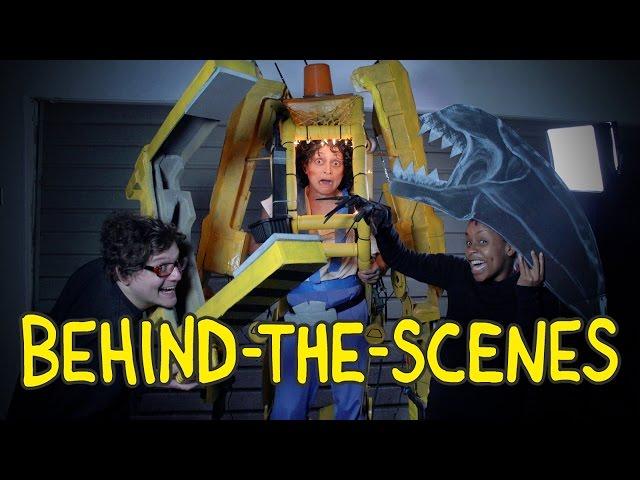 Aliens Power Loader Scene - Homemade Behind the Scenes