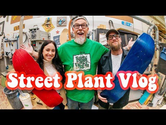 Making Skateboards With Mike Vallely & Paul Schmitt For Street Plant