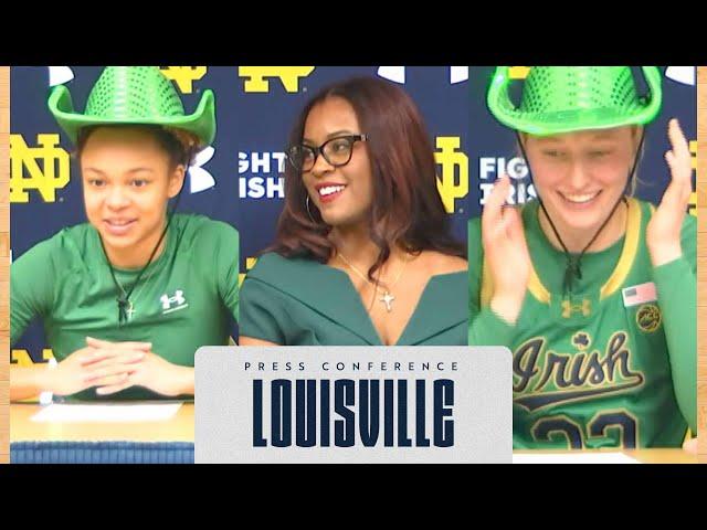 Louisville Postgame Press Conference (3.2.25) | Notre Dame Women's Basketball