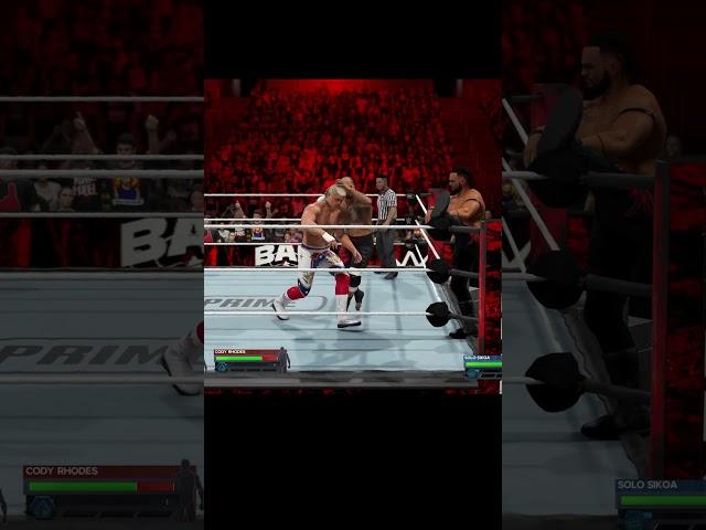 Jacob Fatu & Solo Sikoa Assisted Big Boot Cody Rhodes 