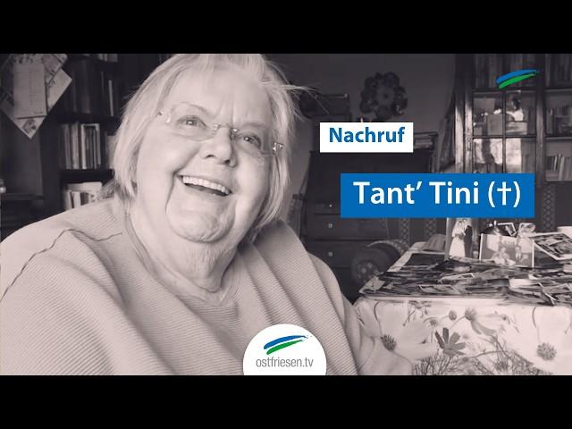 Nachruf | Das war Tant' Tini aus Bedekaspel