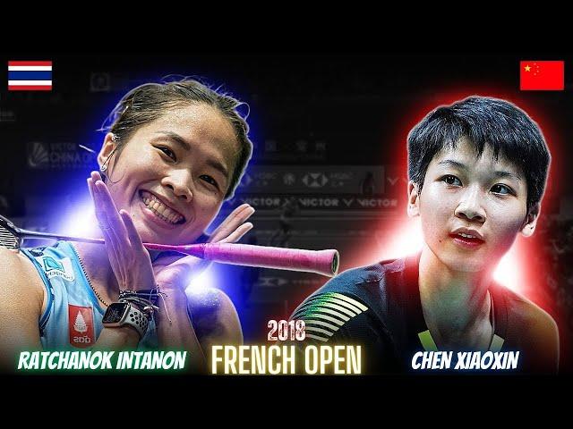 Ratchanok Intanon(THA) vs Chen Xiaoxin(CHN) Badminton Match Highlights Crazy | French Open 2018