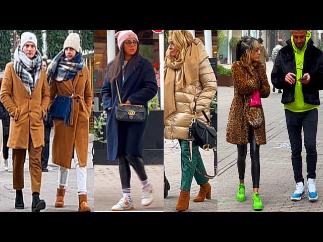 Street style from ItalyHow stylish Italian wear scarves/Street Fashion in Italy