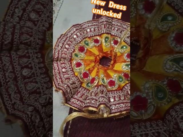 4 no. dress #gopal #diy #laddugopalposhak #craftideas #kanhajikiposhak #krishna #art #diycraft