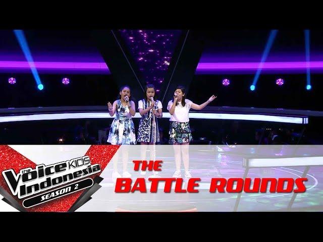 Marcia & Putri & Yosi "To Where You Are" | Battle Rounds | The Voice Kids Indoneisa S2 GTV 2017