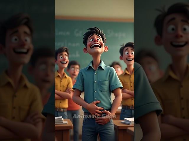 Karan bna joke... Mahesh ne uda liya mazaak!  By Animatic Edge #MaheshKaran #FunnyShort