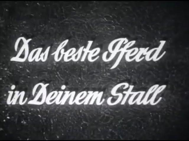 Fendt Werbefilm / Dieselross Produktion / 50er Jahre / Das beste Pferd in deinem Stall!