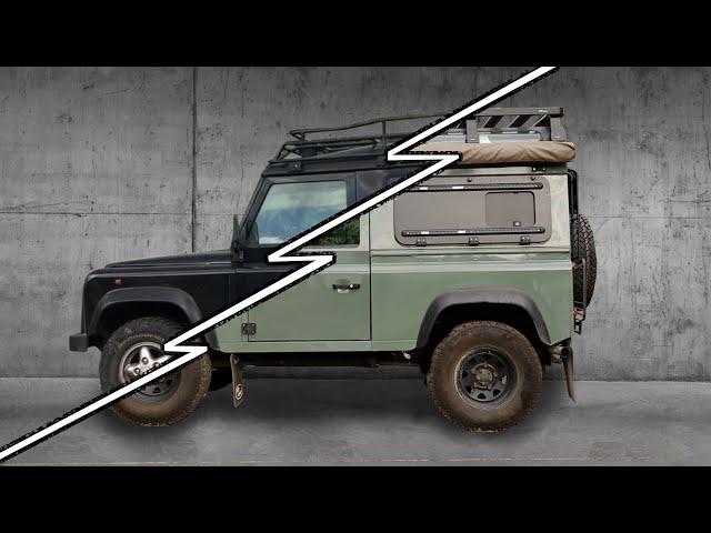 Restoration of a Defender 90 - without talking | Directors Cut