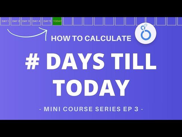 How to Calculate Days Until Today in Looker Studio Dynamically (Formula Included!)