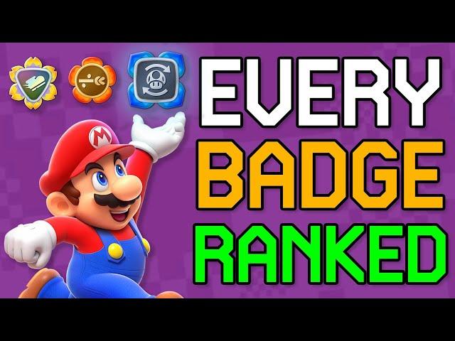 Ranking All 24 Badges In Super Mario Bros Wonder