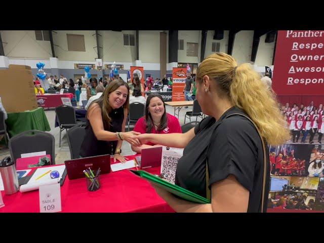 Team Palm Beach Schools Job Fair