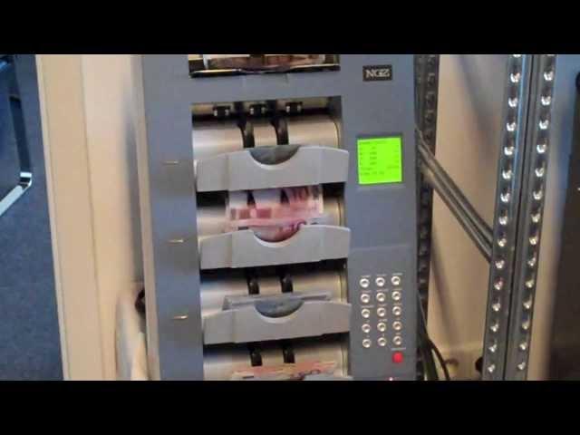 Banknotensortierer NGZ Kisan K 500 A .mp4