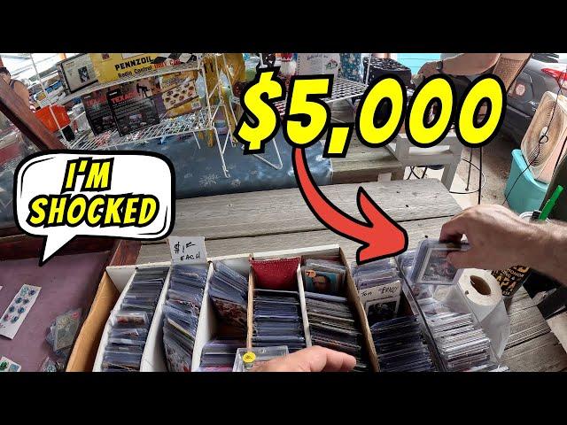 I Found a $5,000 Card in a Flea Market Bargain Box!