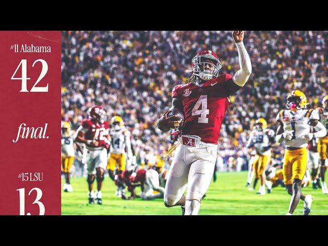 Alabama vs LSU Both Radio Calls Highlights 2024