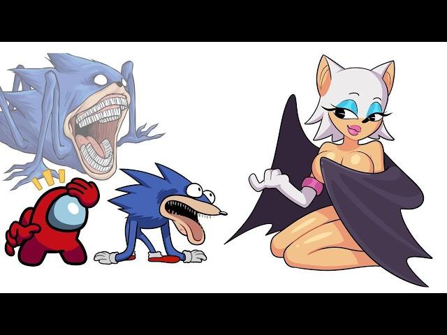 Mini Crewmate Kills SHIN SONIC TAPES Characters - Part 3 | Among Us