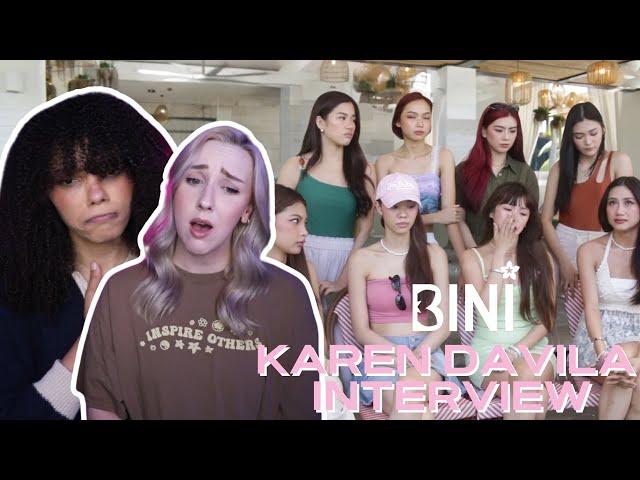 COUPLE REACTS TO BINI | Interview with Karen Davila