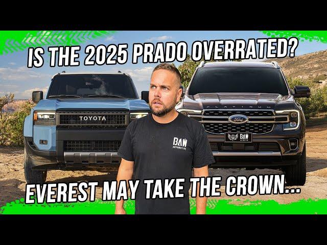 Is the 2025 Toyota Prado Overhyped? Why the V6 Ford Everest Is Our New Choice.
