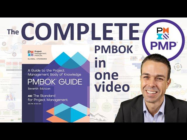 The Complete Project Management Body of Knowledge in One Video (PMBOK 7th Edition)